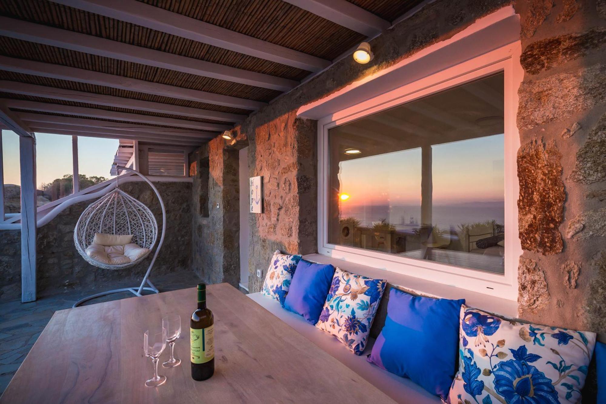 Apartamento Sugar Blue Mykonos Town Exterior foto